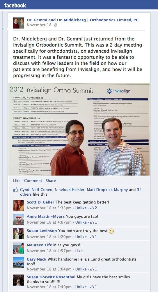 social media posts for dentist