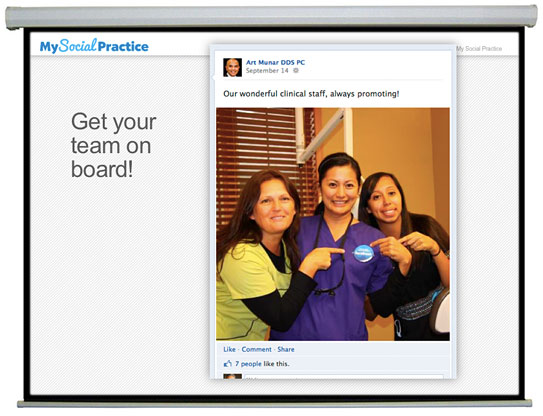dental social media