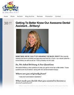 dentistry social media