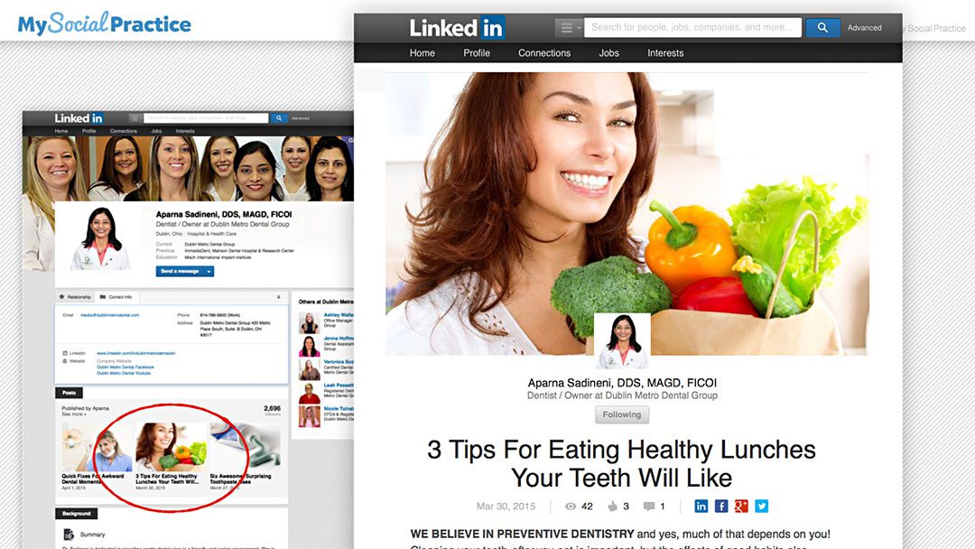 LinkedIn And Dental Marketing