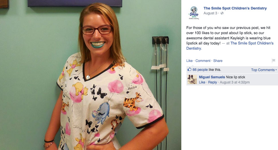 dental social media signs