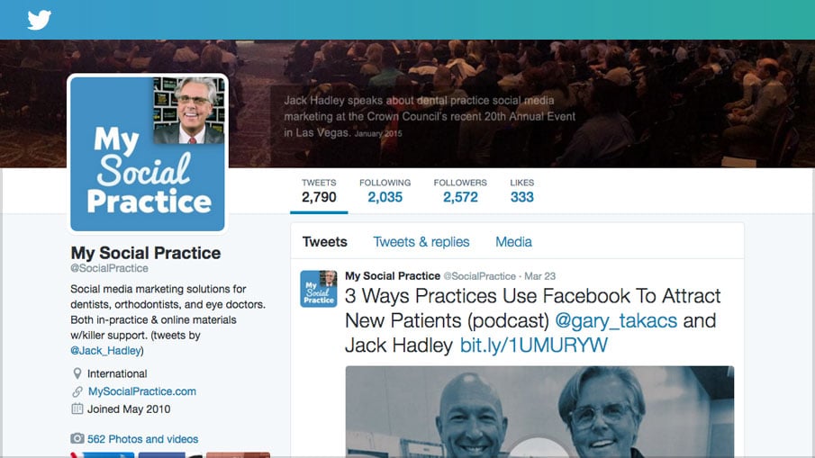 Great Examples Of Effective Social Media Marketing Strategy - Effective Social Media Marketing - My Social Practice - Helping dental practices find new patients My Social Practice - Helping dental practices find new patients - Effective Social Media Marketing