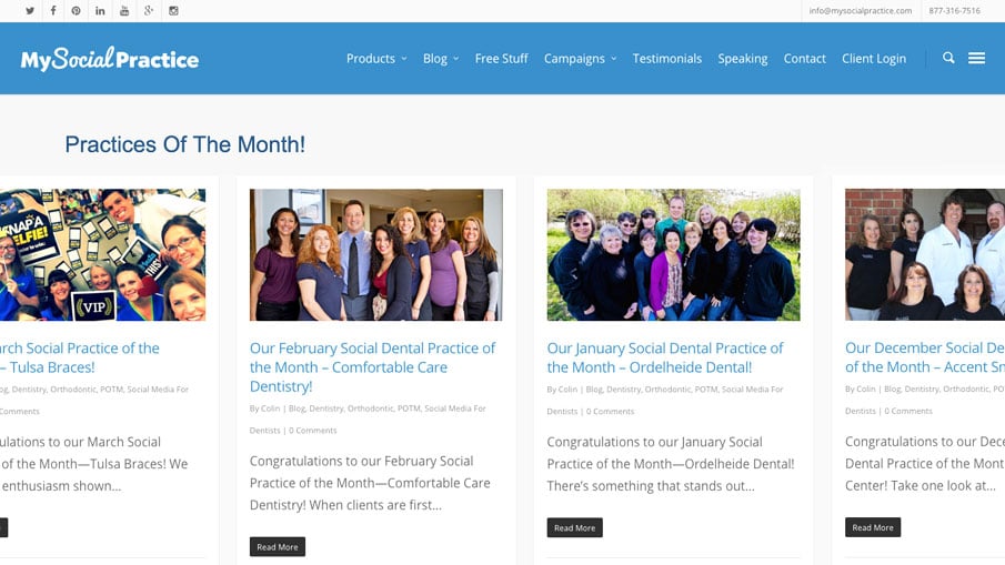 Great Examples Of Effective Social Media Marketing Strategy - Effective Social Media Marketing - My Social Practice - Helping dental practices find new patients My Social Practice - Helping dental practices find new patients - Effective Social Media Marketing