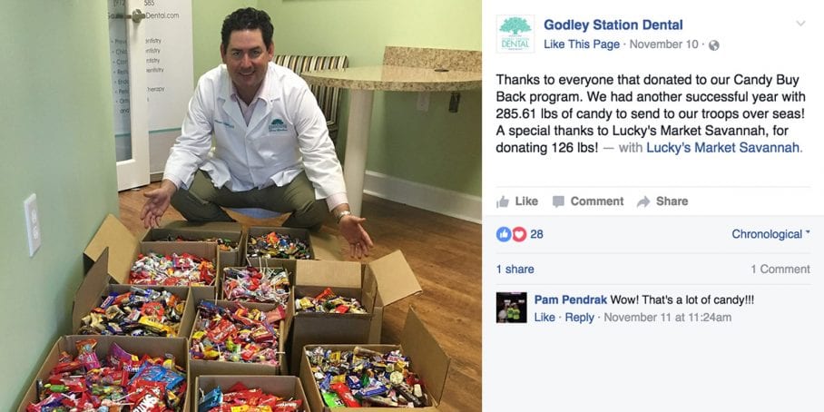 dental candy buy back campaign