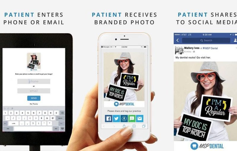 photo booth for dentists