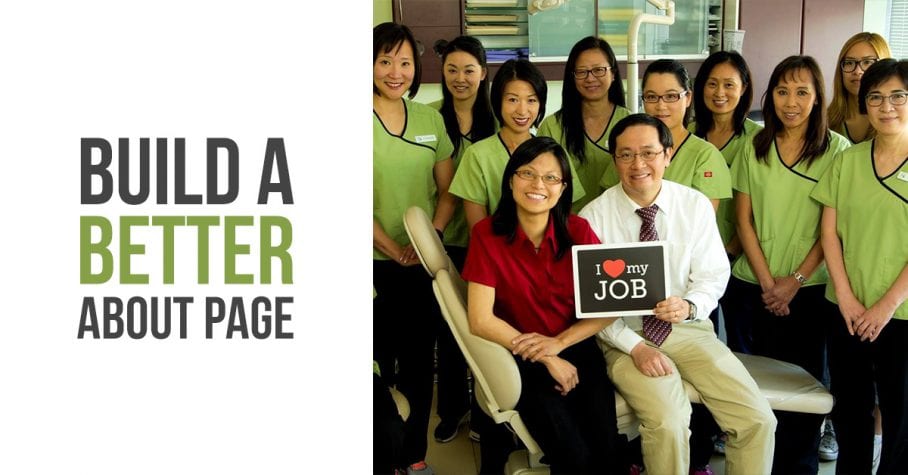 Is Your About Page Boring? 5 Quick Tips for Dental Practices - My Social Practice - Helping dental practices find new patients dental website design