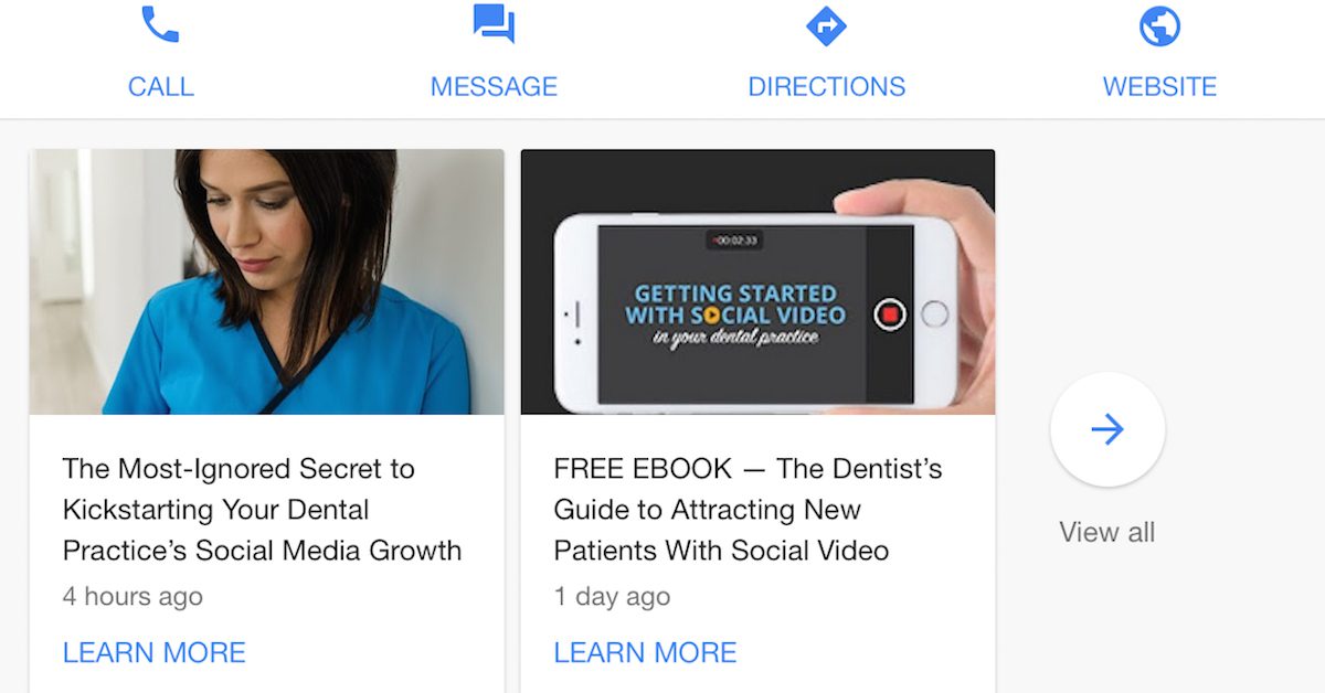 Local off-page SEO for dentists