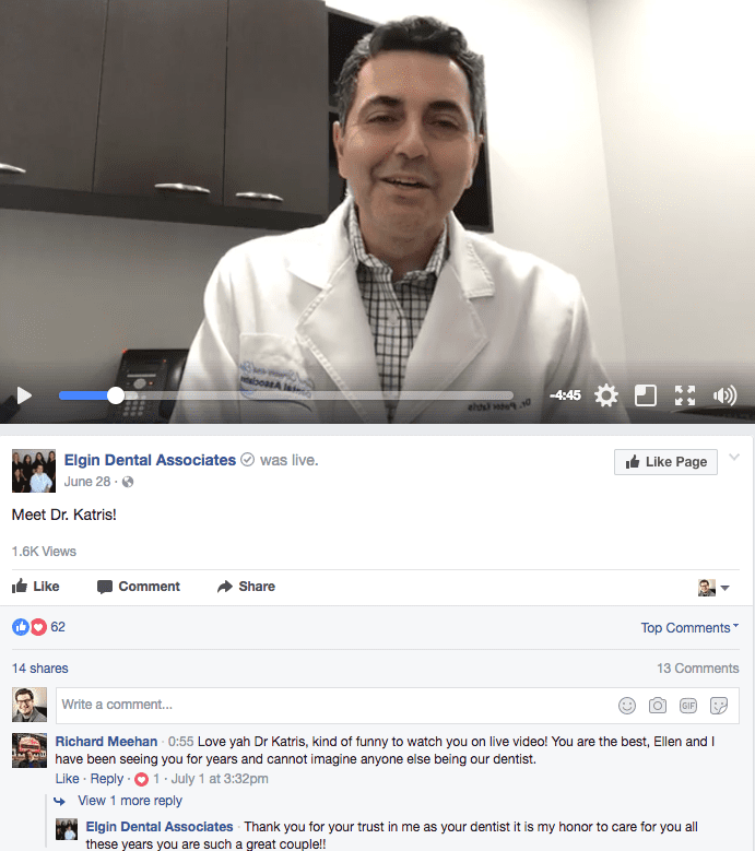 dental facebook tips