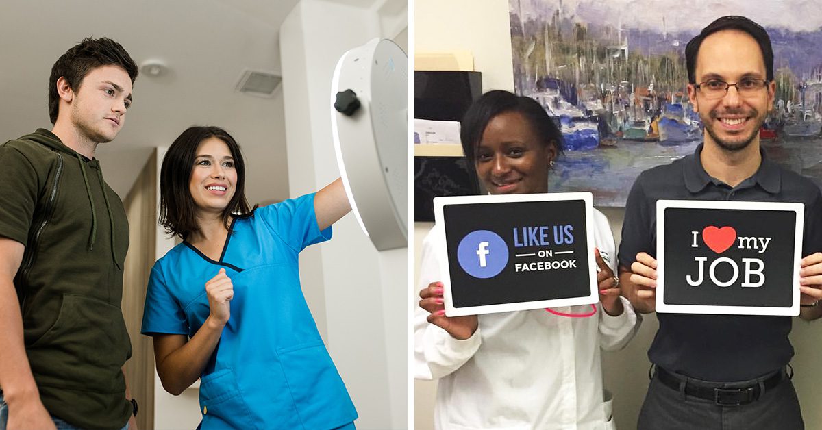 social media photo booth for dentistry