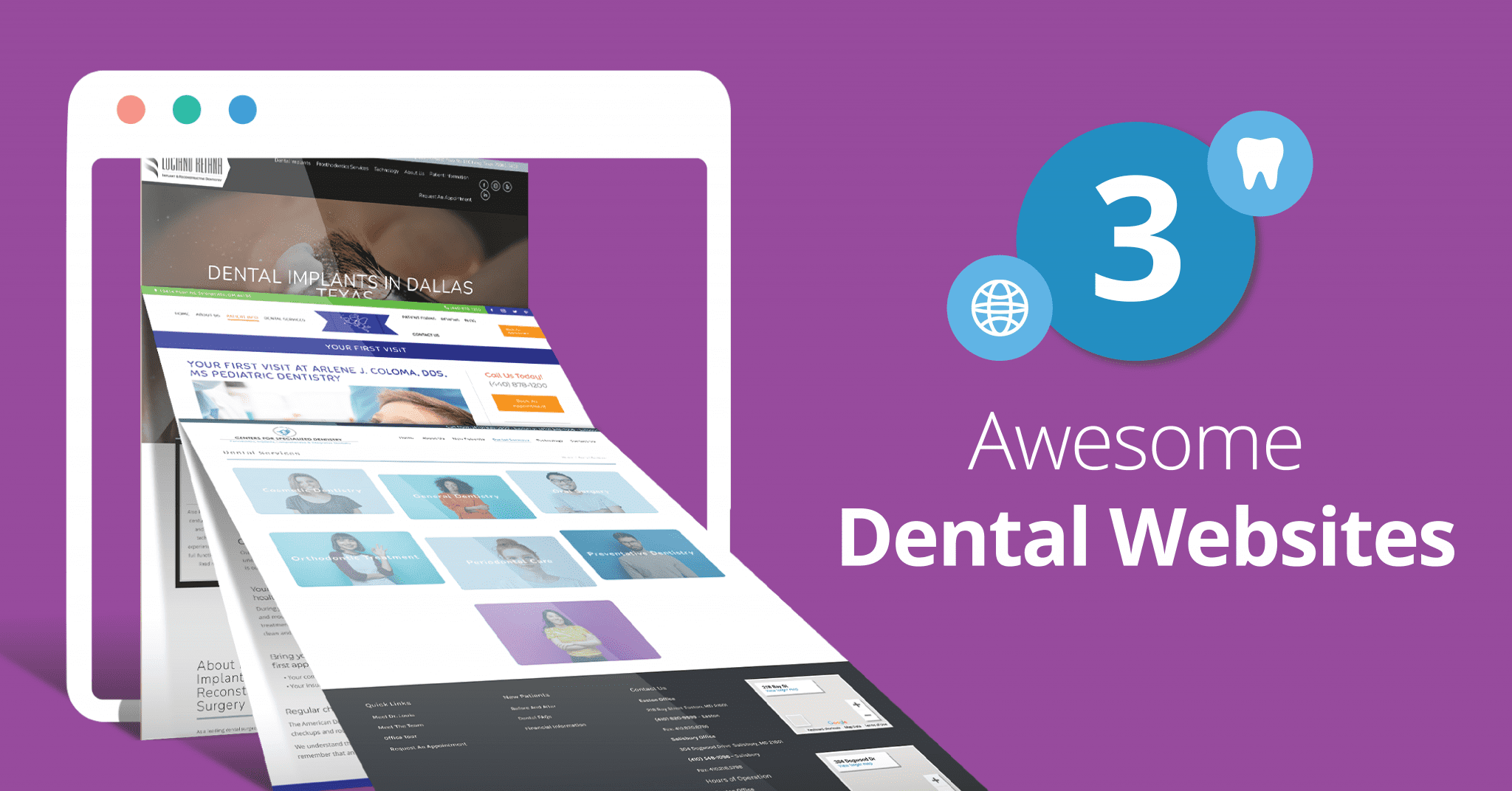 awesome dental office websites
