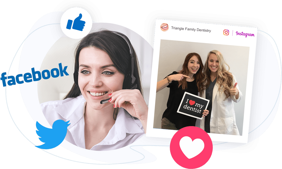 Dental social media marketing for dentists and Orthodontics