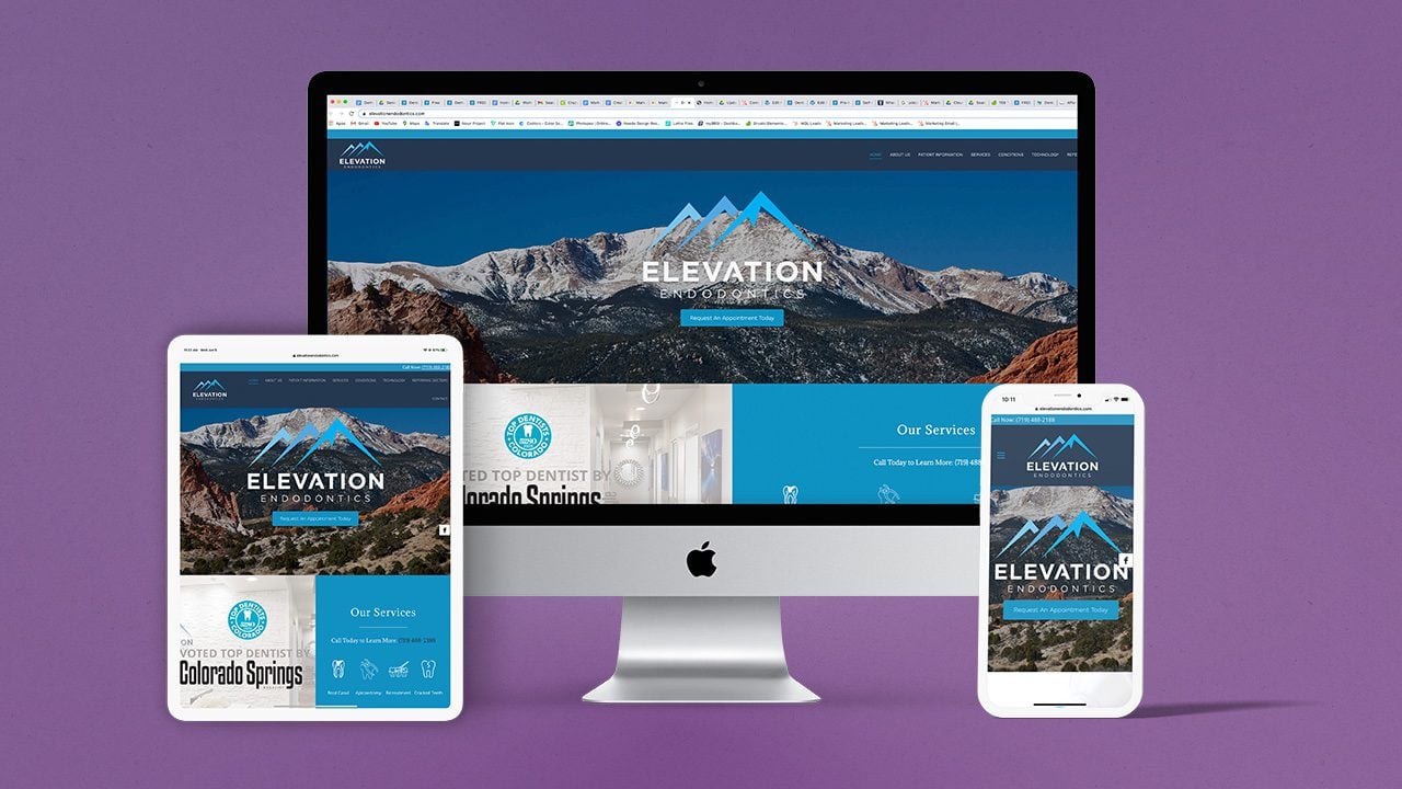 dental office website
