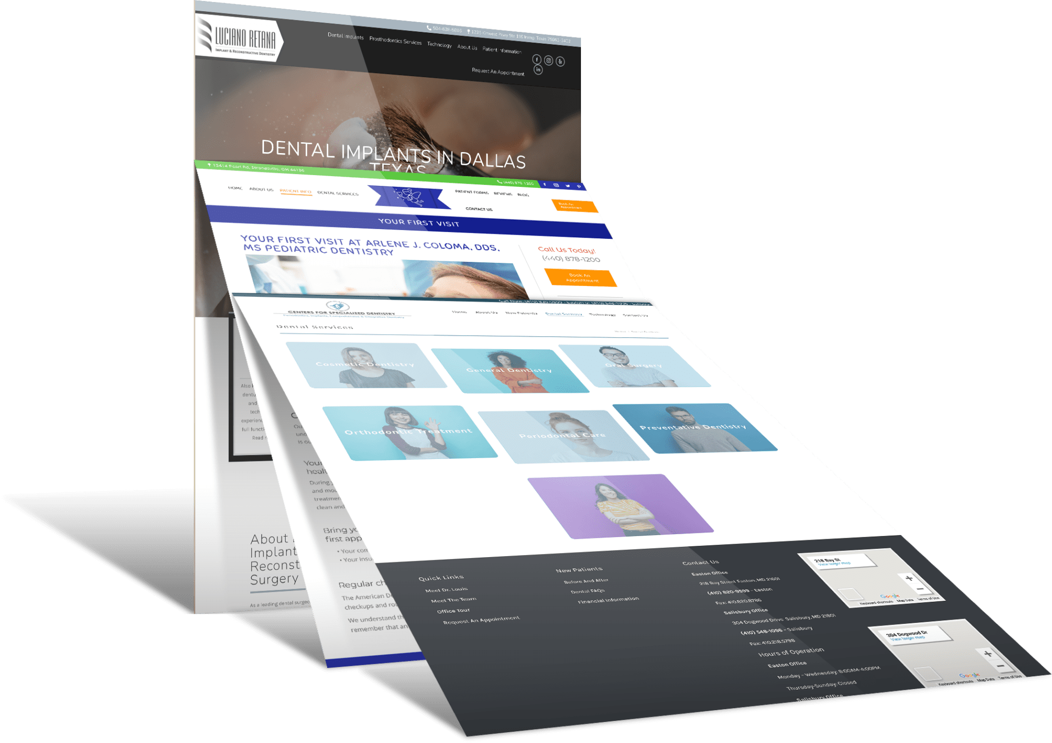 dental websites that convert