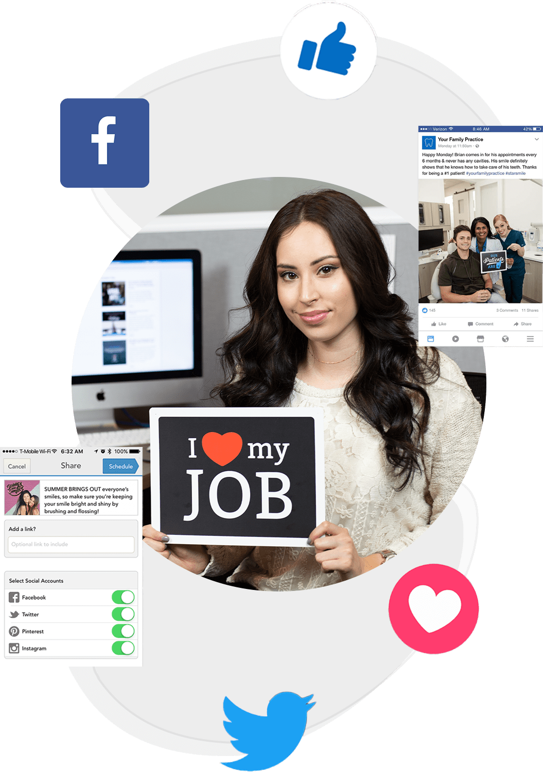 social media dental practices