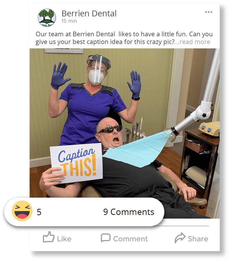 dental practice marketing social media