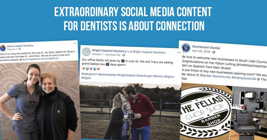 social media content for dentists