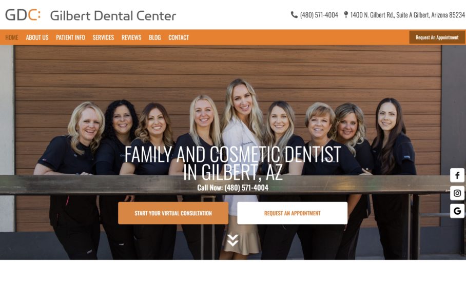 Best Dental Websites | Gilbert Dental Center