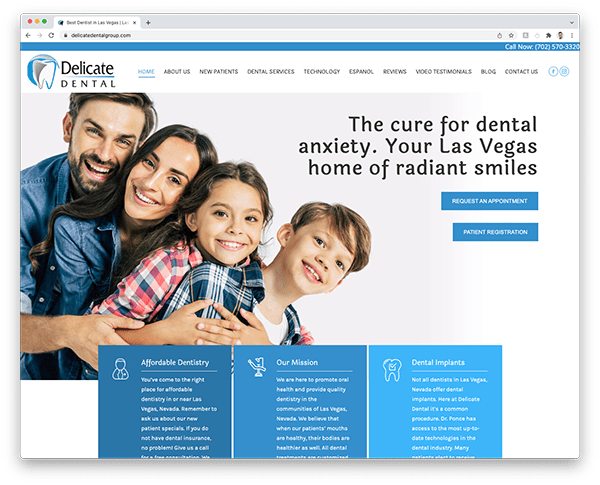 dental reputation management case study_website by My Social Practice