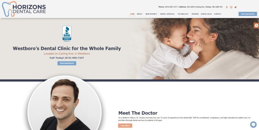 2023's Best Dental Website Designs: 12 Awesome Examples To Inspire You - Best Dental Website Designs - My Social Practice - Helping dental practices find new patients My Social Practice - Helping dental practices find new patients - Best Dental Website Designs