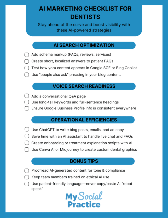 Marketing for Dentists: 29 Strategies to Increase New Patients in 2025 - marketing for dentists - My Social Practice - Social Media Marketing for Dental & Dental Specialty Practices My Social Practice - Social Media Marketing for Dental & Dental Specialty Practices - marketing for dentists