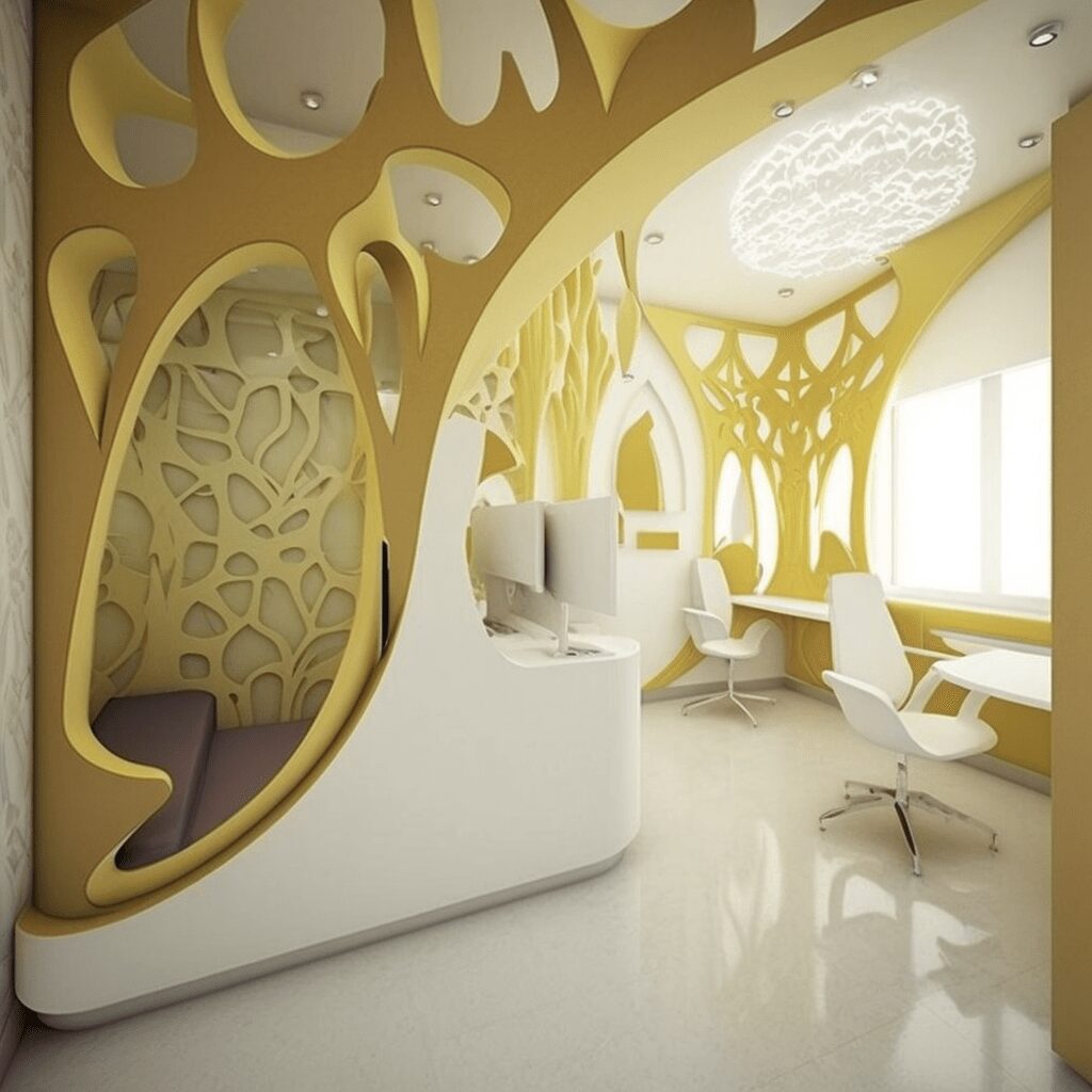 dental office design by Gustav Klimt_2