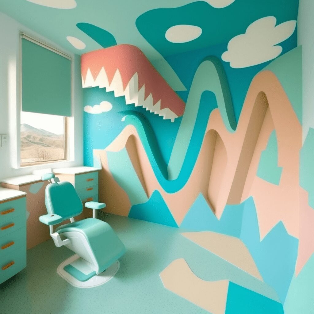 dental office designed by David Hockney_1