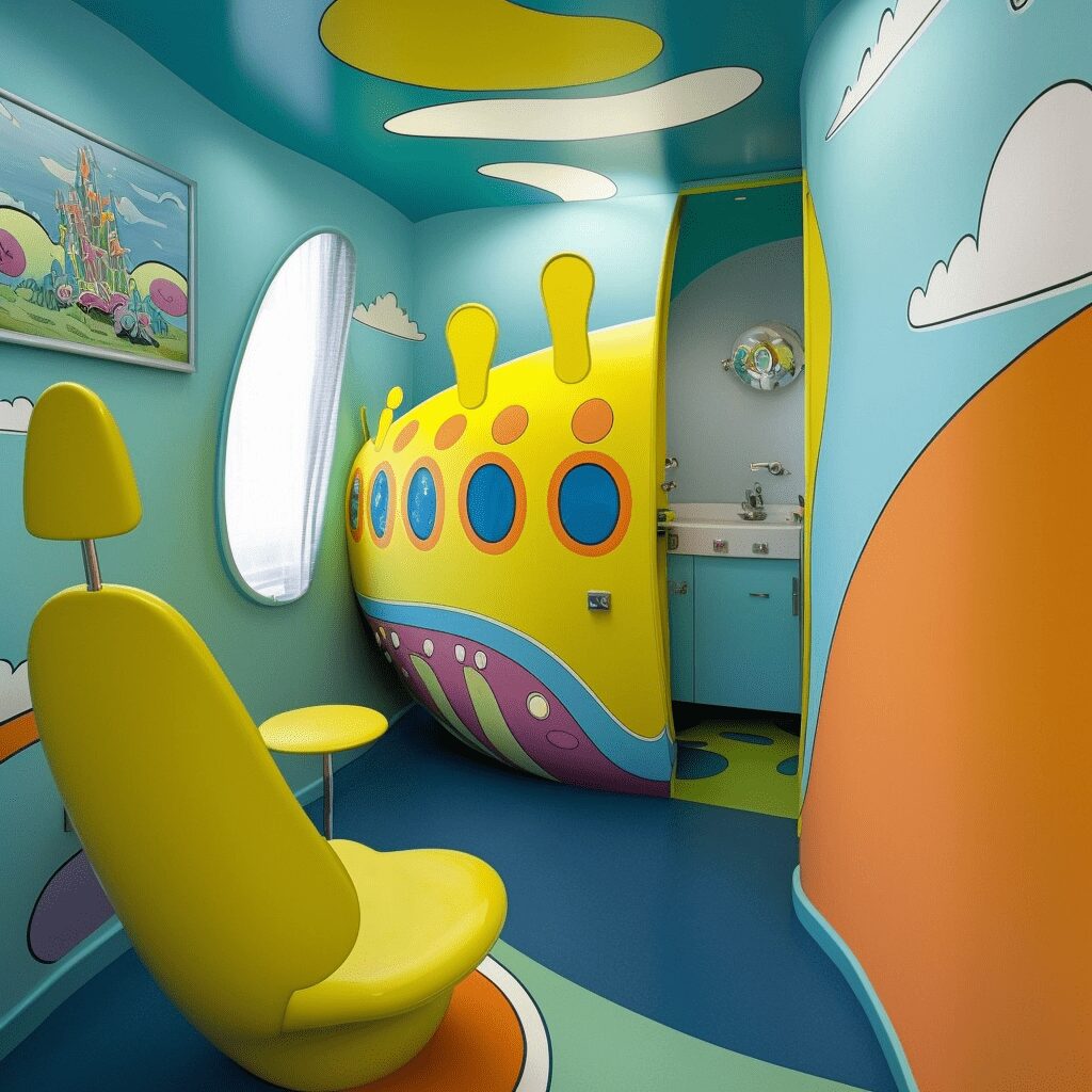 dentist office designed by peter max_1