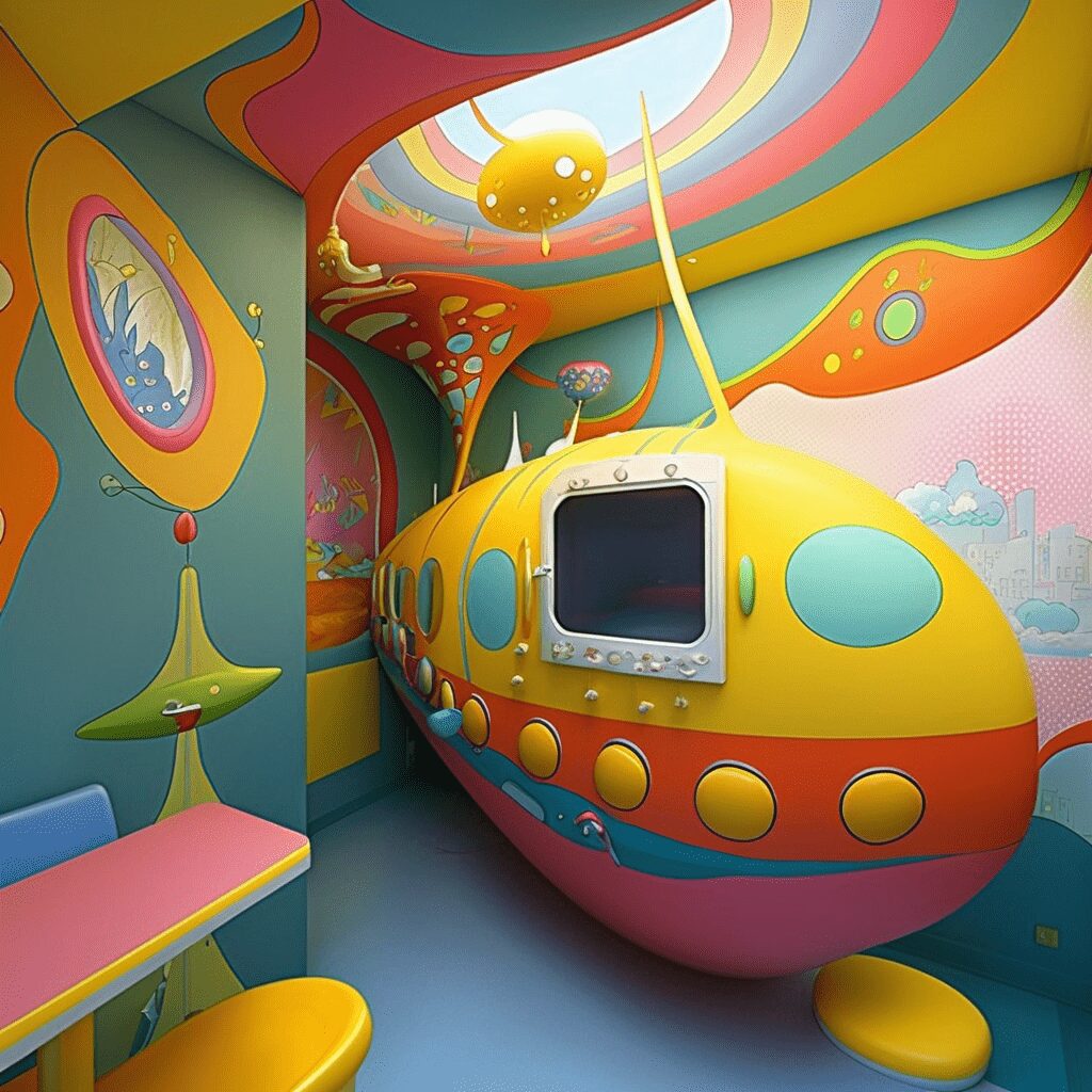 dentist office designed by peter max_2