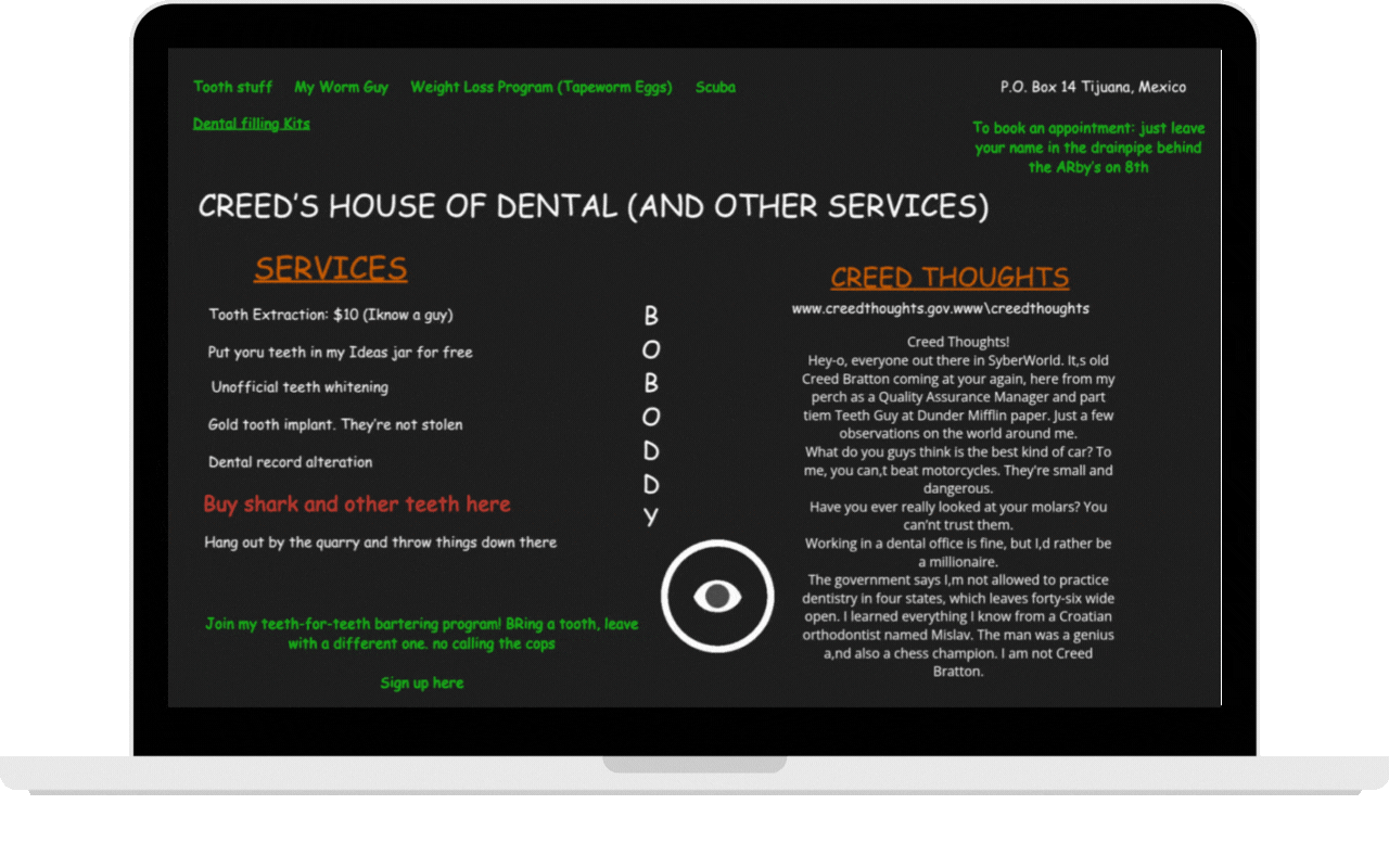 What if Characters from The Office Built Dental Websites? (I Was Left Unsupervised and Found Out) - The Office Dental Websites - My Social Practice - Social Media Marketing for Dental & Dental Specialty Practices My Social Practice - Social Media Marketing for Dental & Dental Specialty Practices - The Office Dental Websites
