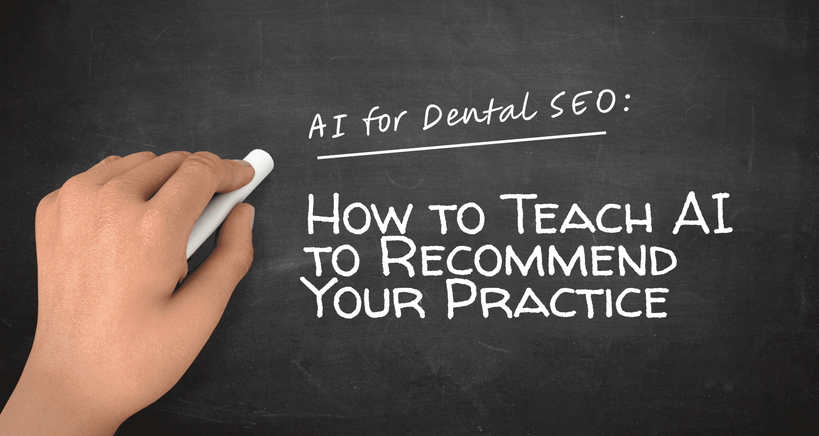 AI for Dental SEO header