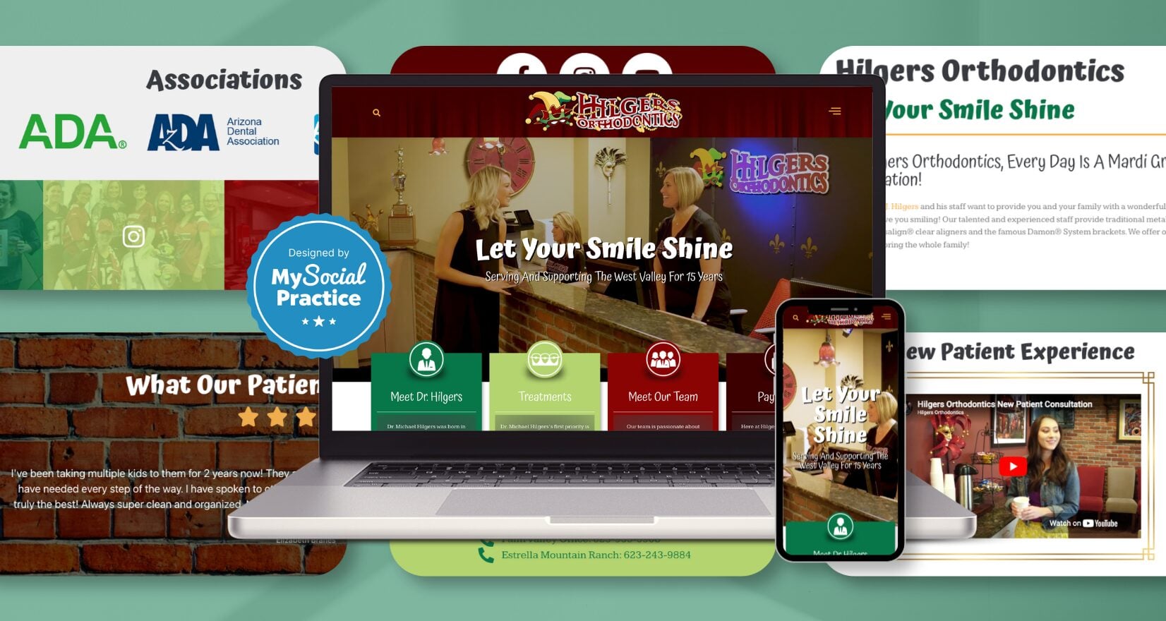 My Social Practice - Helping dental practices find new patients - dental website design