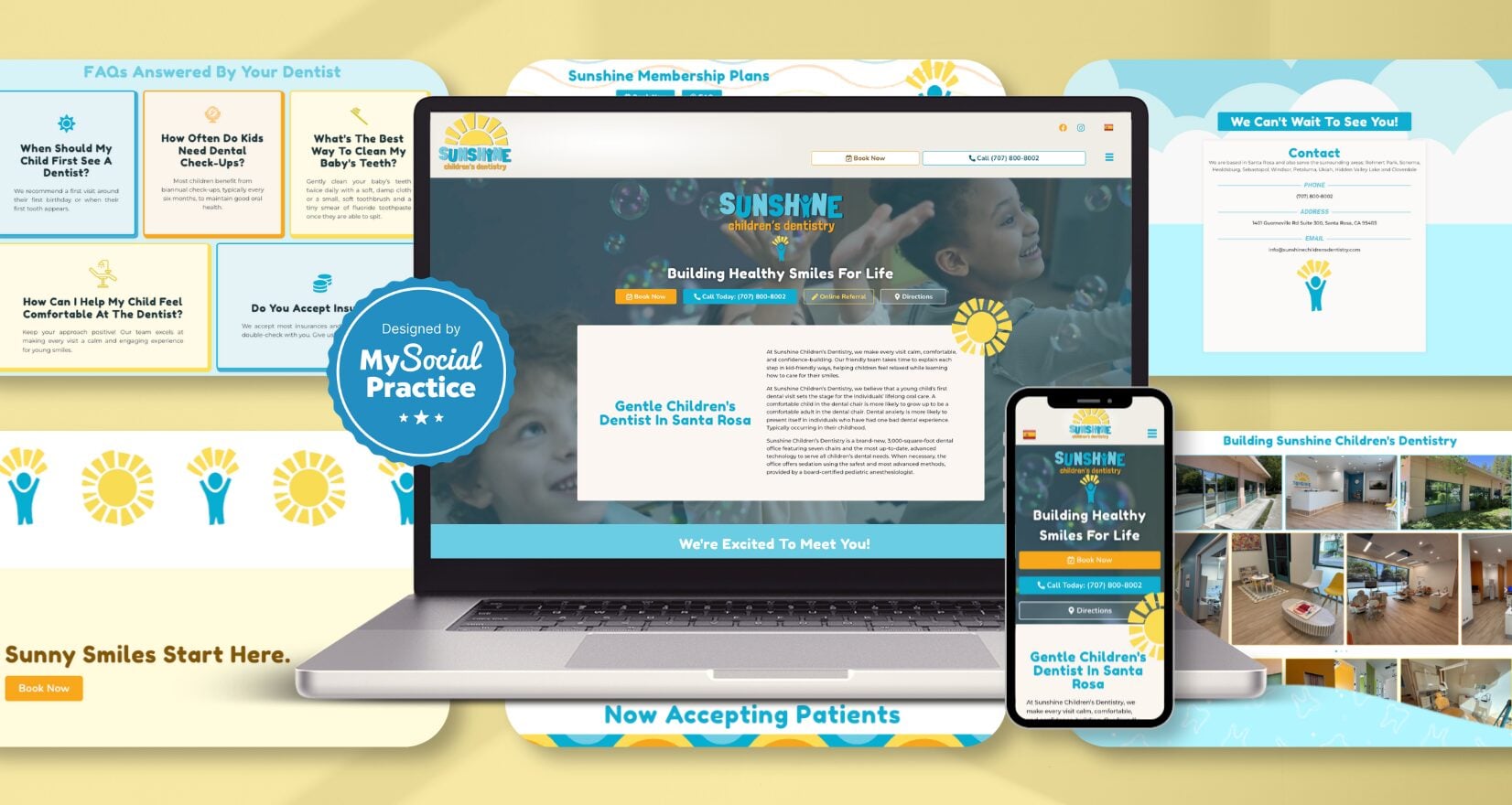 My Social Practice - Helping dental practices find new patients - dental website design