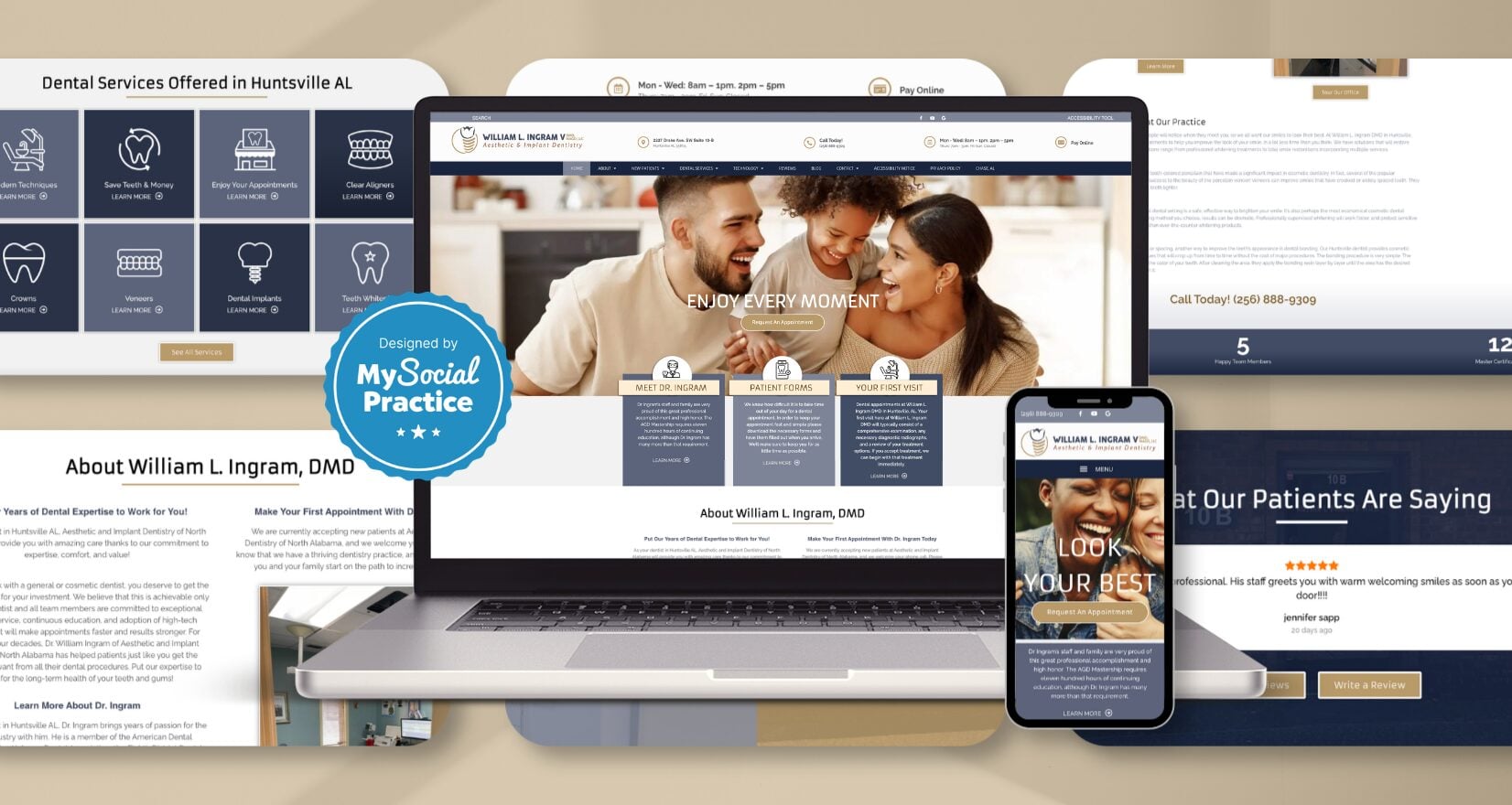 My Social Practice - Helping dental practices find new patients - dental website design