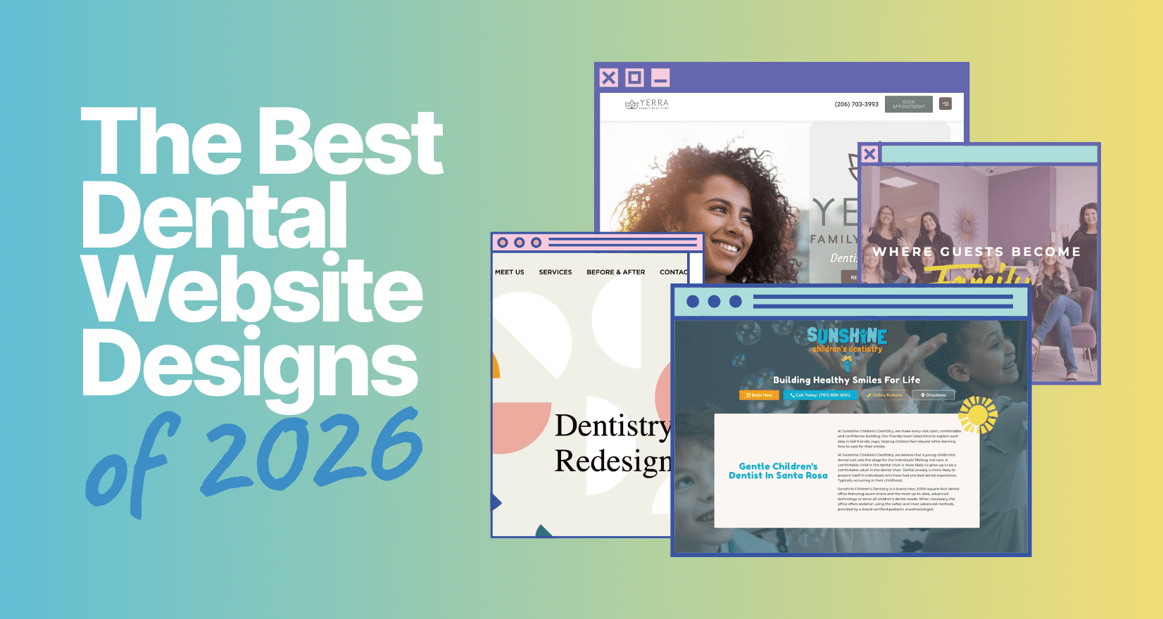 Best Dental Website Designs of 2026 - social, traffic - My Social Practice - Helping dental practices find new patients best dental website designs