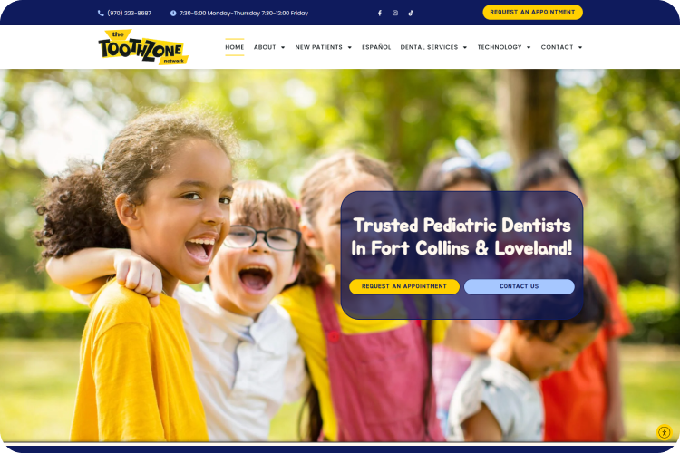 My Social Practice - Social Media Marketing for Dental & Dental Specialty Practices - dental website design