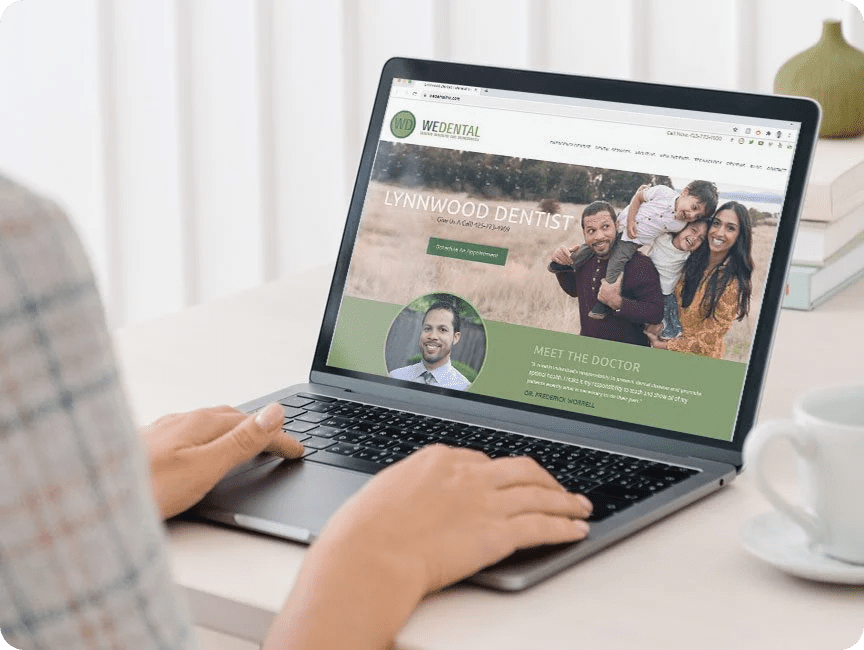 Lynnwood Dentist | Dental Website Design From My Social Practice