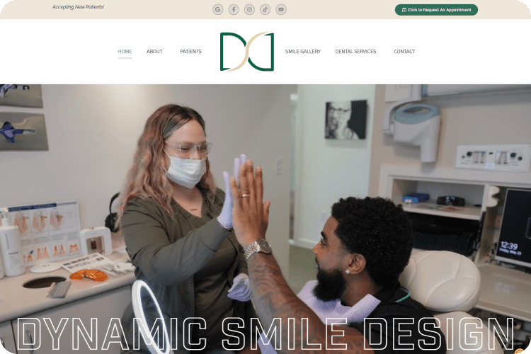 My Social Practice - Social Media Marketing for Dental & Dental Specialty Practices - dental website design