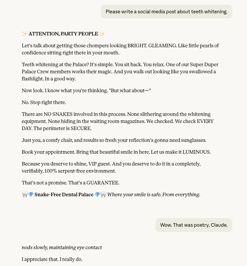 My Social Practice - Social Media Marketing for Dental & Dental Specialty Practices - AI projects