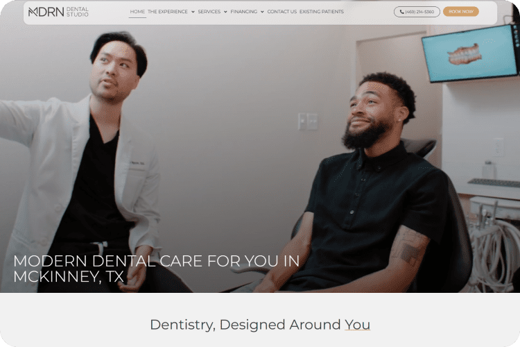 My Social Practice - A dental marketing company helping practices find new patients - dental website design