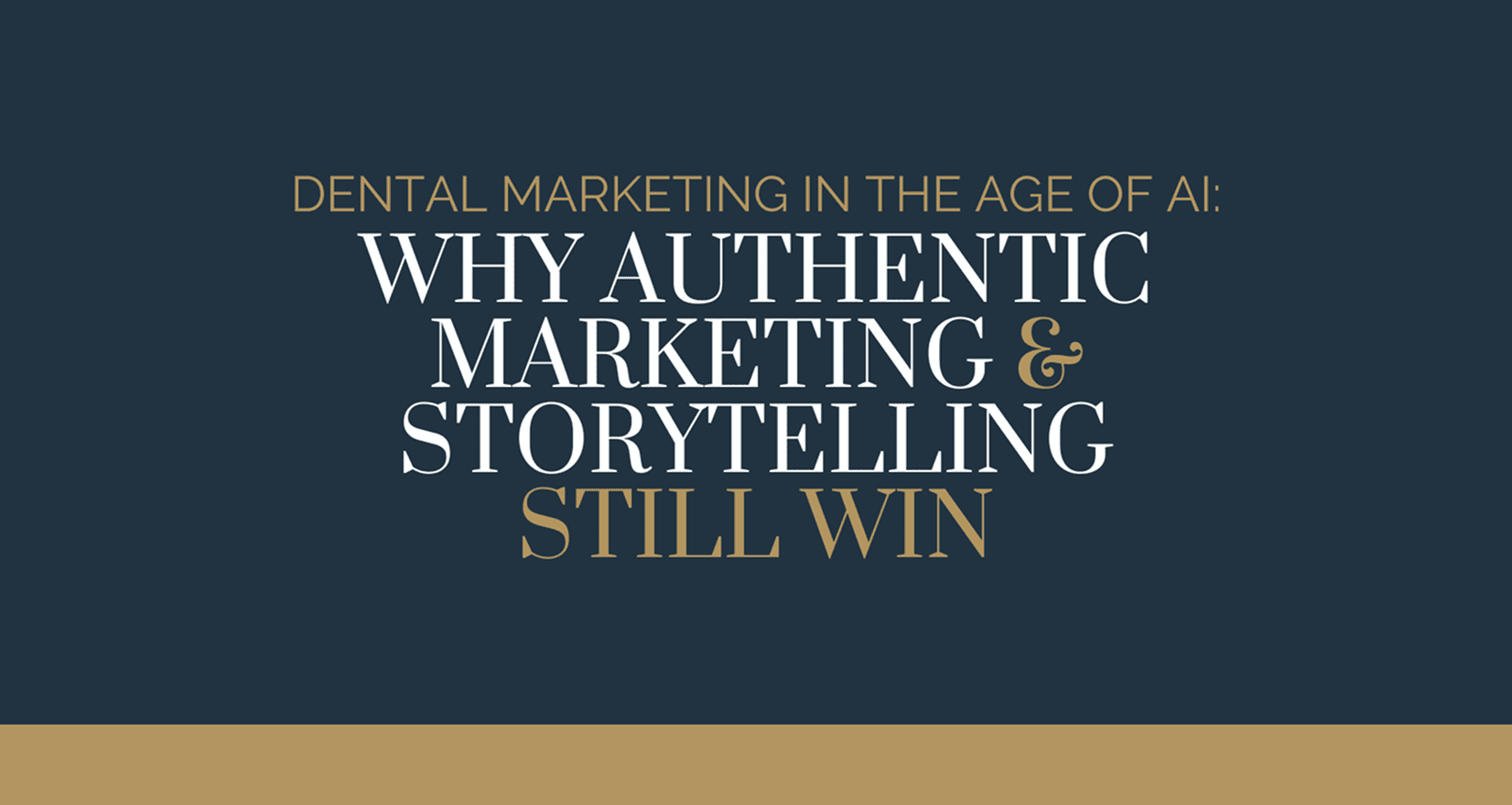 authentic marketing for dentists