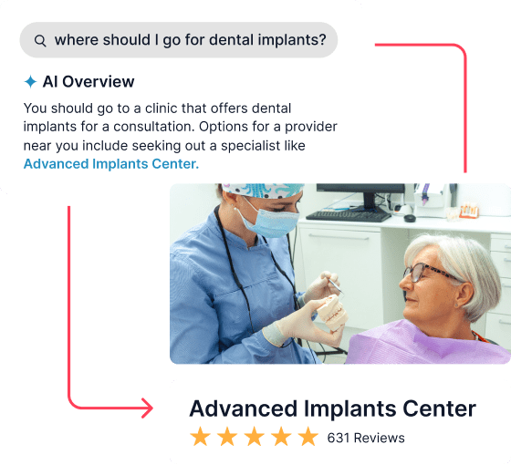 My Social Practice - Helping dental practices find new patients - ai recommendation optimization