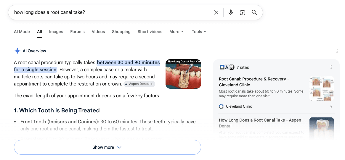My Social Practice - Helping dental practices find new patients - zero-click
