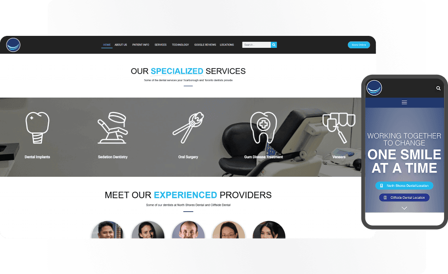 My Social Practice - Helping dental practices find new patients - dental website design