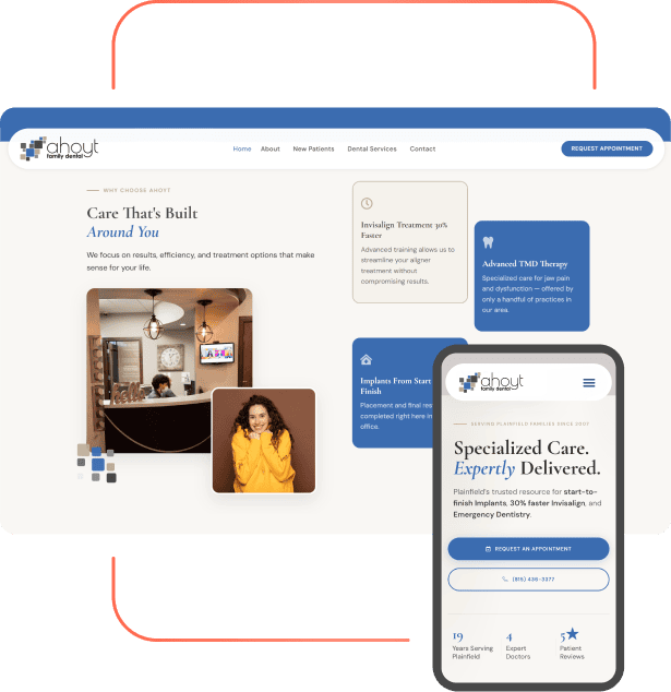 My Social Practice - Helping dental practices find new patients - dental website design