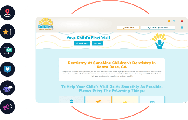My Social Practice - Helping dental practices find new patients - dental website design