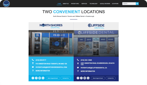 My Social Practice - Helping dental practices find new patients - dental website design