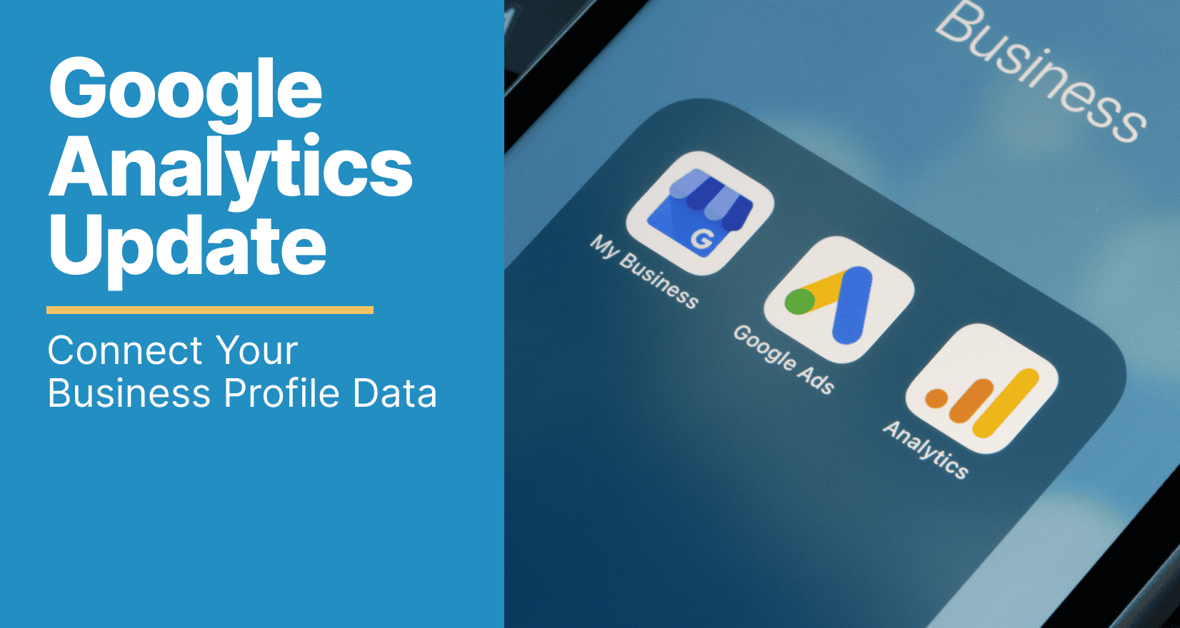 google analytics business profile