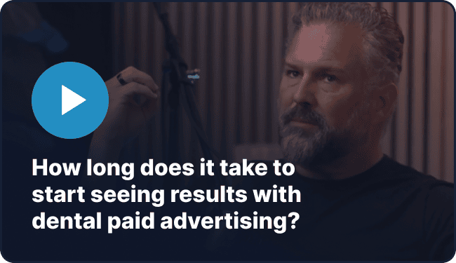 How long does it take to start seeing results with dental paid advertising?