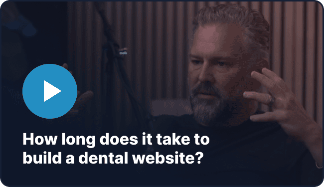How long does it take to build a dental website?